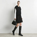 Women's Sequin Knit Midi Skirt - A-Line Casual Commuter Style